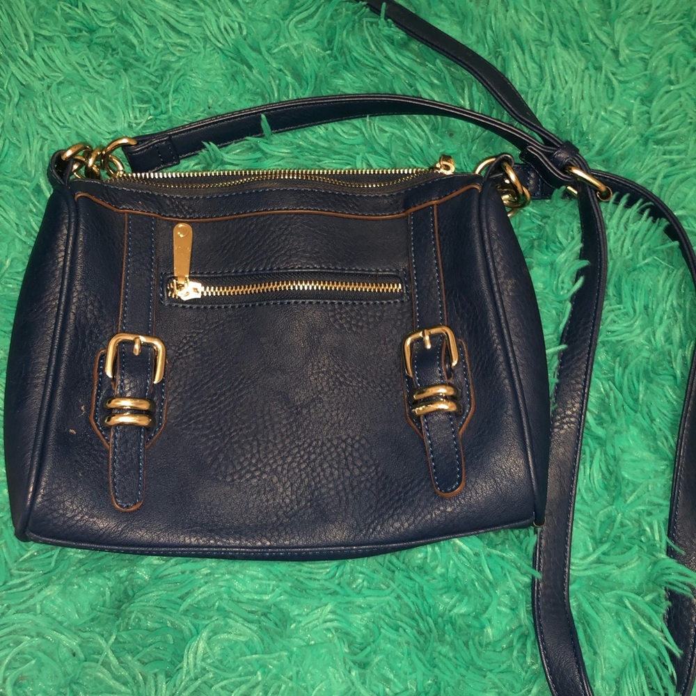 blue charming charlie bag